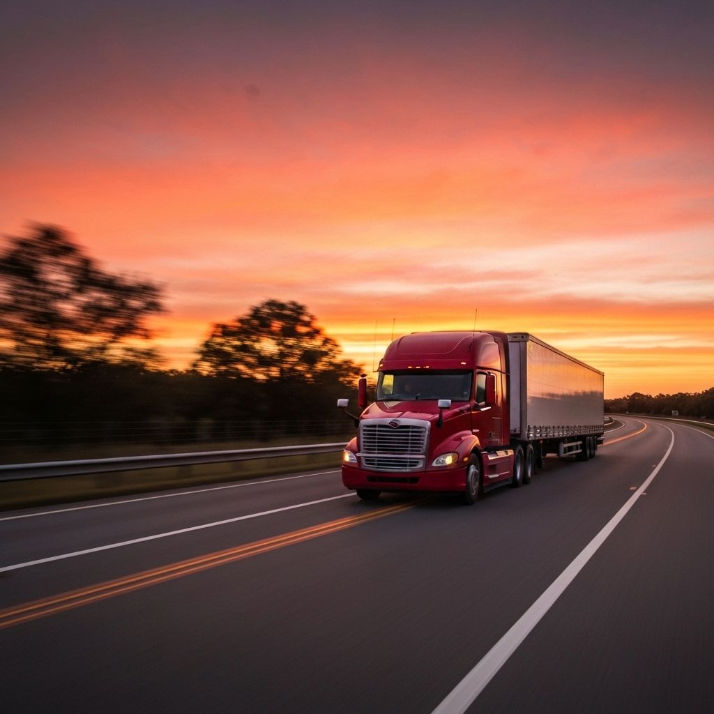 Three Stars Transport truck